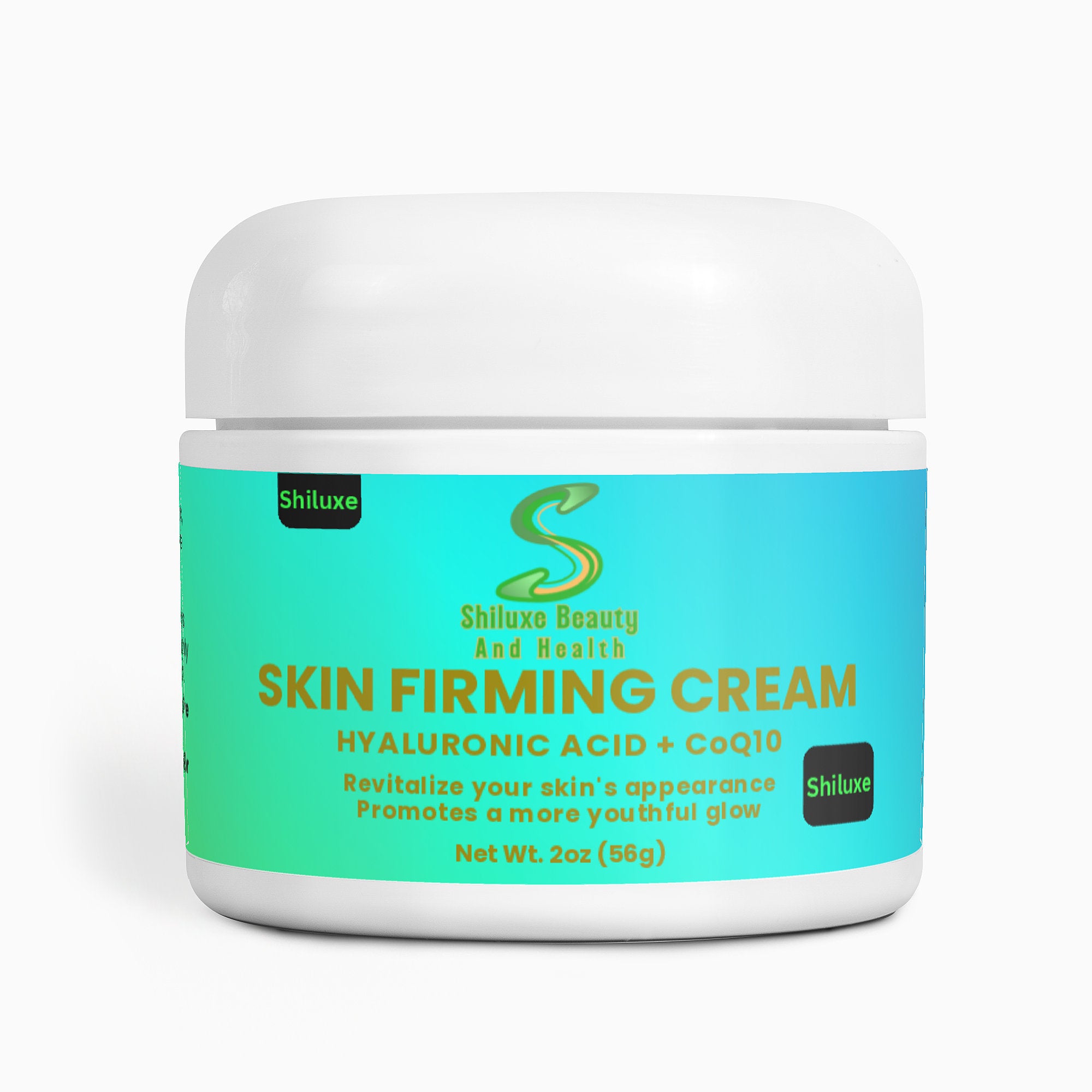 Skin Firming Cream Hyaluronic Acid + Coenzyme Q10 (Co-Q10), 2 Oz / (56 g)